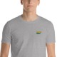 Short-Sleeve Lightweight Fashion T-Shirt with Embroidered BowlsChat Name